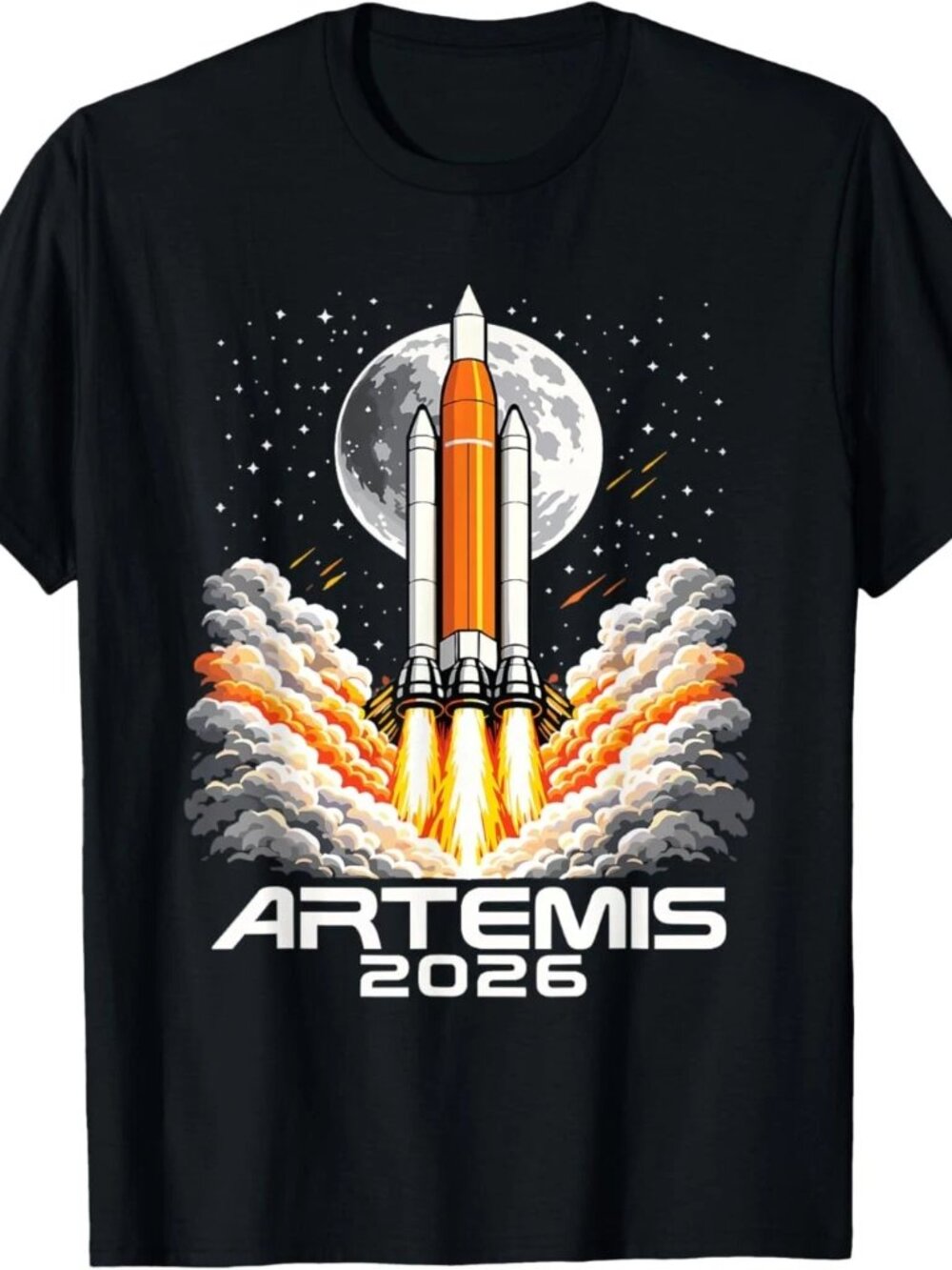 Artemis 2 2026 - Space Galaxy Astronomy Science Outer Space T-Shirt 247